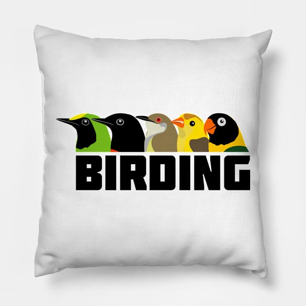 Birds Pillow by Toogoo