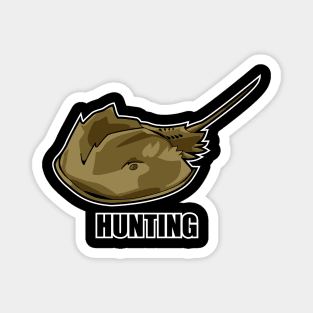 Hunting Horseshoe Crab Magnet