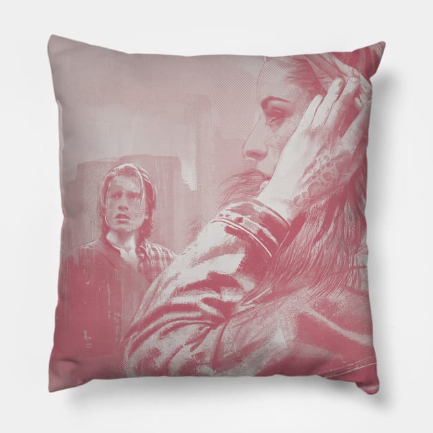 EROS POINT: A Story of Undying Love [Variant 1] Pillow by Abandoned House Productions