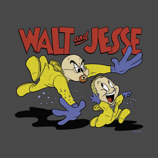 Walt and Jesse by Peter Katsanis Art