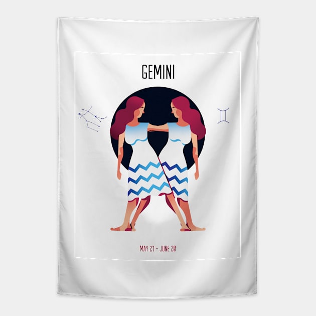 Gemini Tapestry by jamesboast