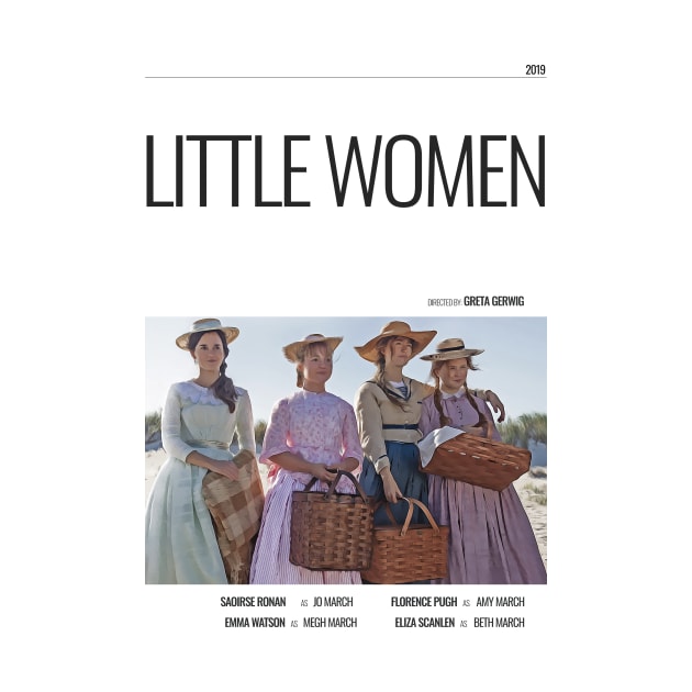 Little Women - Movie Poster - Greta Gerwig by studiofrivolo