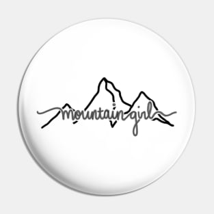 Mountain Girl Pin