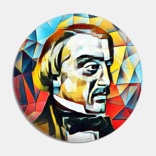 Vissarion Belinsky Abstract Portrait | Vissarion Belinsky Artwork 2 Pin