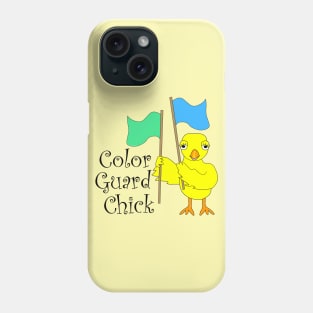 Color Guard Chick Text Phone Case