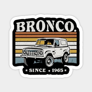 Bronco Classic Car Magnet