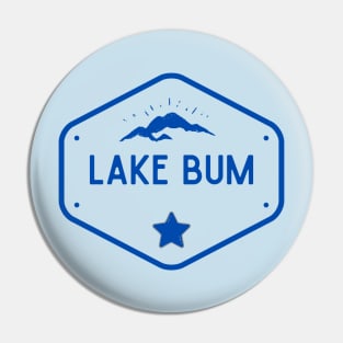 Official Lake Bum Apparel Pin