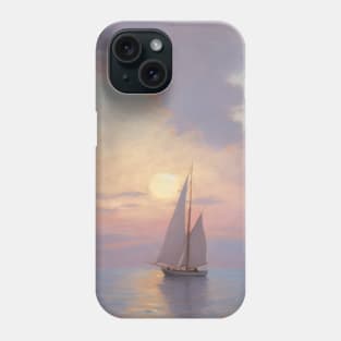 Pastel Sunset Ocean Landscape Phone Case