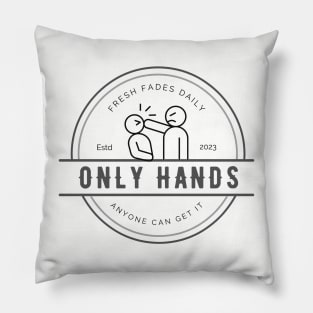 Only Hands Pillow