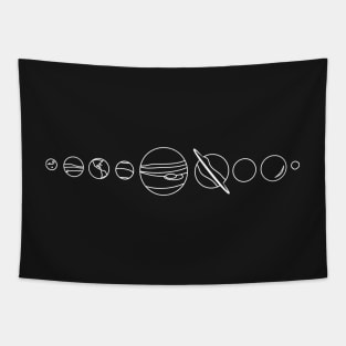 SOLAR SYSTEM Tapestry