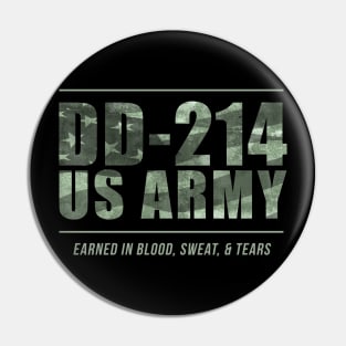 DD-214 US Army Pin