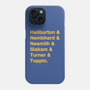 Pacers '23-'24 playoff squad Phone Case