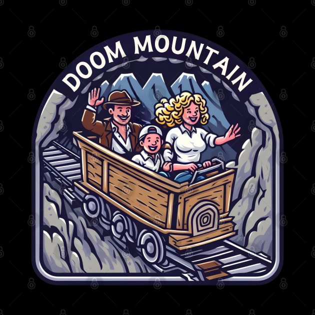 Doom Mountain Roller Coaster - Funny by Fenay-Designs