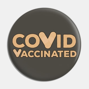 Covid Vaccinated Pin