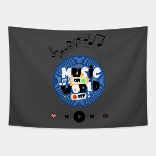 Music graphic design Tapestry