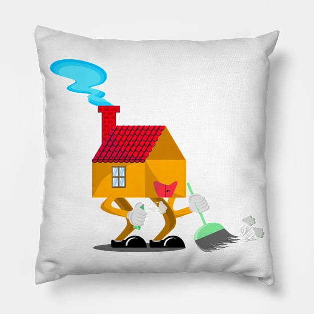 Stay Clean Pillow by Diamond Hand