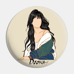 Doona Kdrama Art Pin