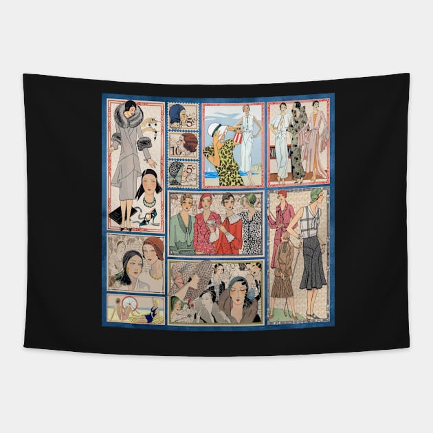 The 30s Tapestry by HeritageScrap