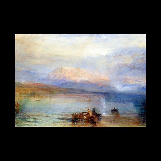 High Resolution William Turner The Red Rigi 1842 by tiokvadrat