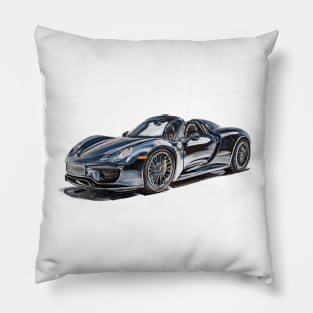 Porsche 918 Spider Pillow