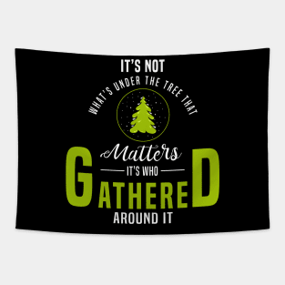 It is not mattered what is under the tree Tapestry