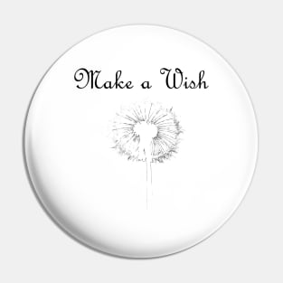 Wish dandelion Pin