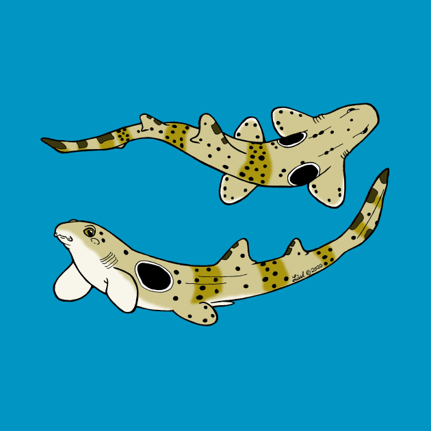 Epaulette Sharks by HonuHoney
