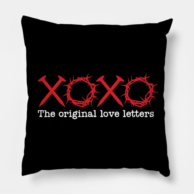 XOXO The Original Love Letters Pillow by Space Club