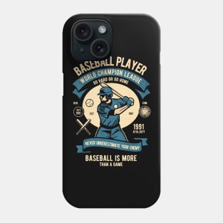 Baseball Player champion Phone Case