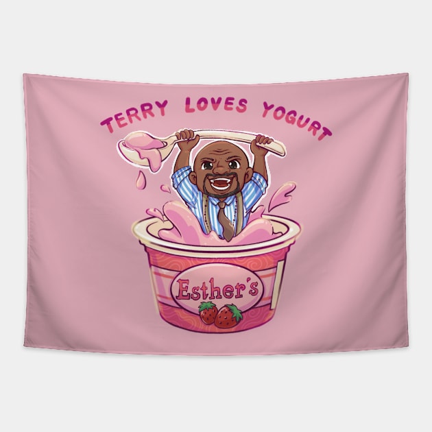 Brooklyn Nine Nine 99 Terry Tapestry by BiillustrationID