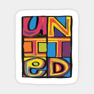 UNITED 'Happy Mondays' Inspired Design Magnet