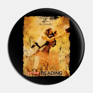 burn after reading 1 Vintage Look Pin