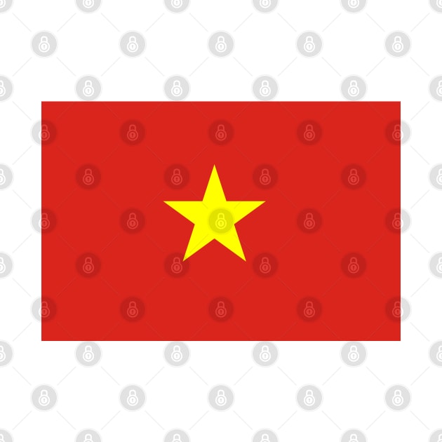 Flag of Vietnam by COUNTRY FLAGS