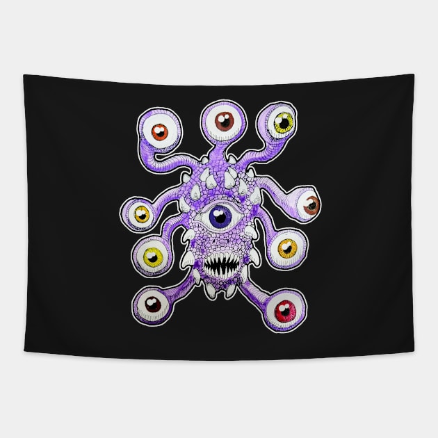 Chesterfield the Beholder Tapestry by chadtheartist