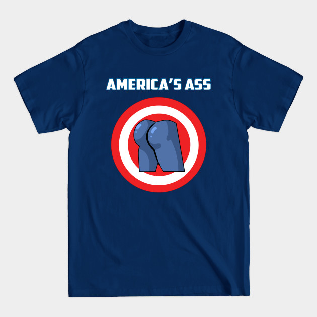 Discover America's Ass - Captain America - T-Shirt