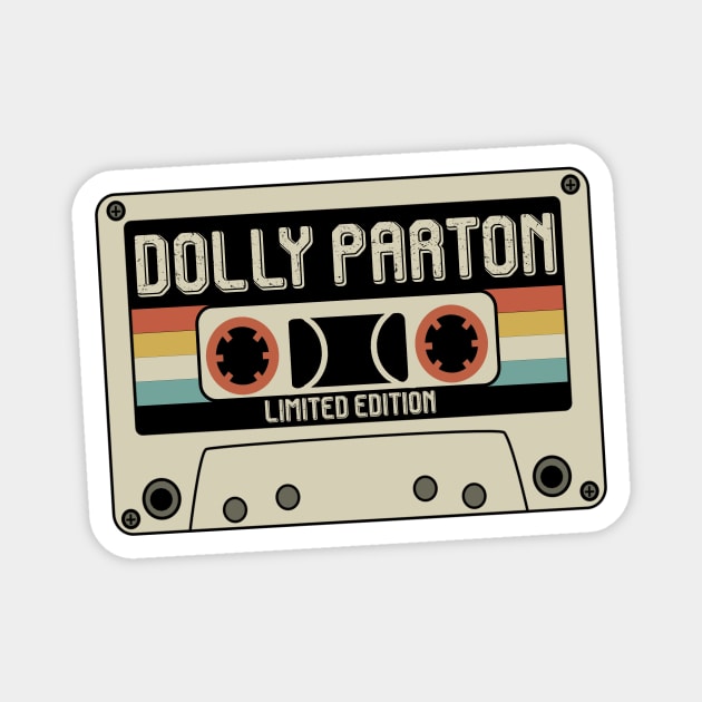 Dolly Parton - Limited Edition - Vintage Style Magnet by Debbie Art