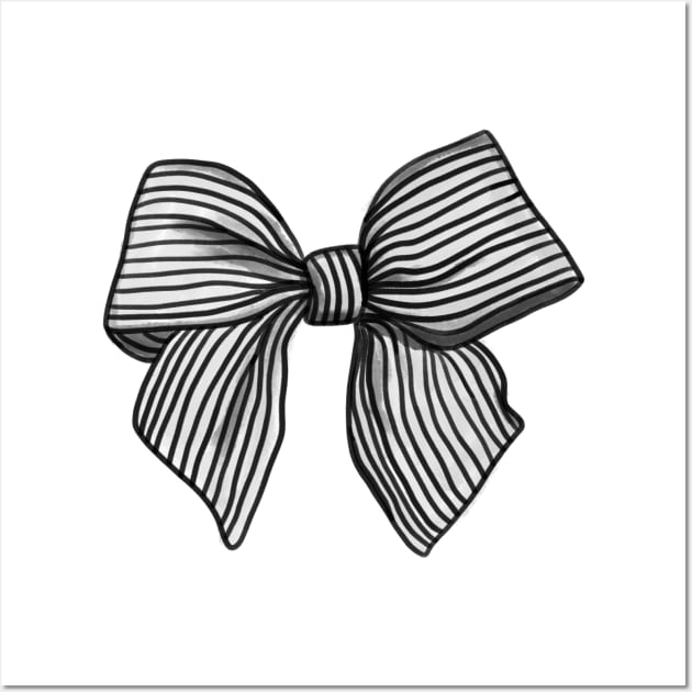 Black Bow Design Collection, Coquette Style Digital Art