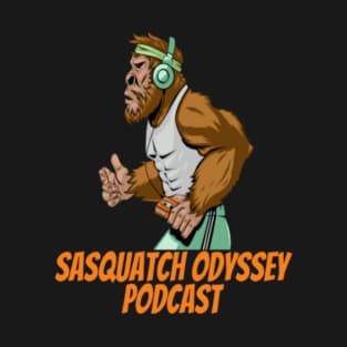 Sasquatch Odyssey Jogging Graphic T-Shirt