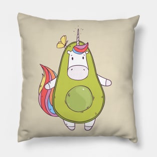 Unicorn Avocado Pillow