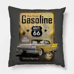 Route 66 Gasoline Pillow