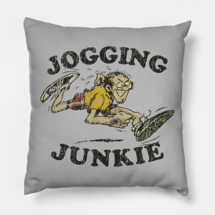 Jogging Junkie 1974 Pillow