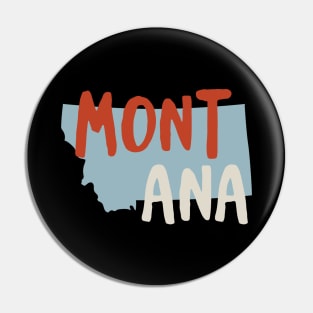 State of Montana Pin