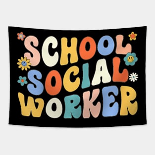 Groovy School Social Worker Coping Skills Back To School Tapestry