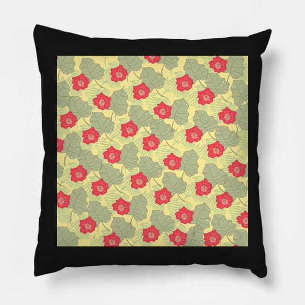 Summer Tropic Nature Pillow by kelnan