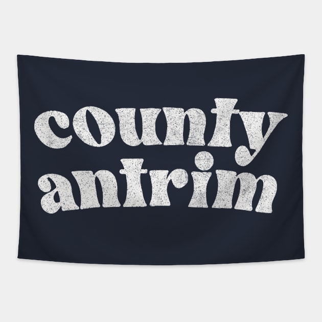 Country Antrim - Irish Pride County Gift Tapestry by feck!