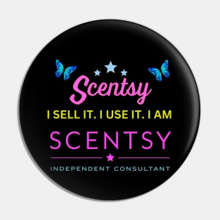 i sell it. i use it. i am scentsy independent consultant Pin