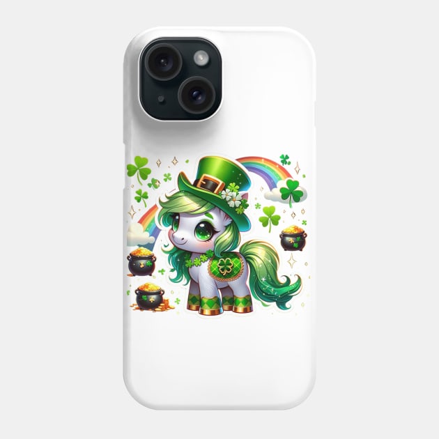 PONY OF PADDY'S DAY Phone Case by Lolane