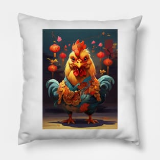 KUNG HEI FAT CHOI – THE ROOSTER Pillow