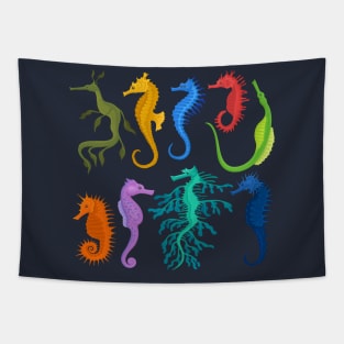 Seahorses Collection Tapestry