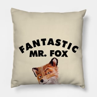 Fantastic Mr Fox Wes Anderson Pillow